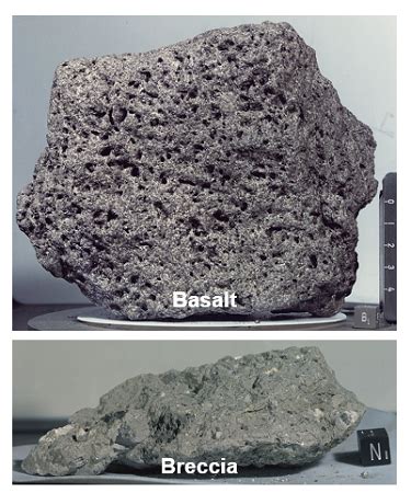 how are moon rocks similar to rocks on earth